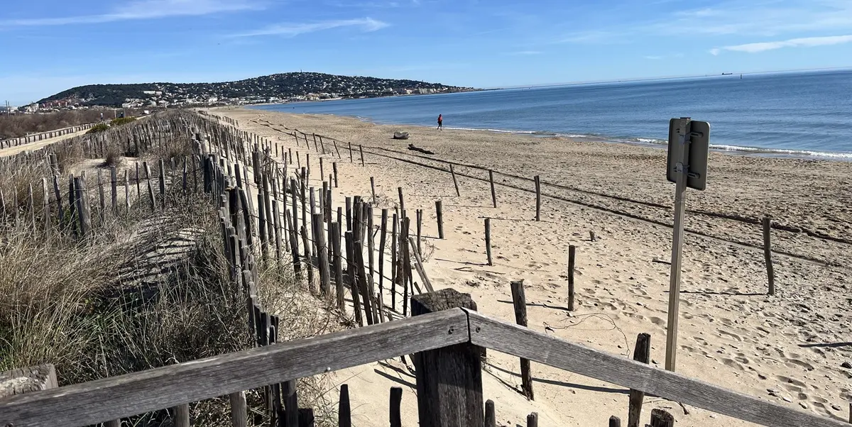 Fahrradstrecke Sète - Marseillan