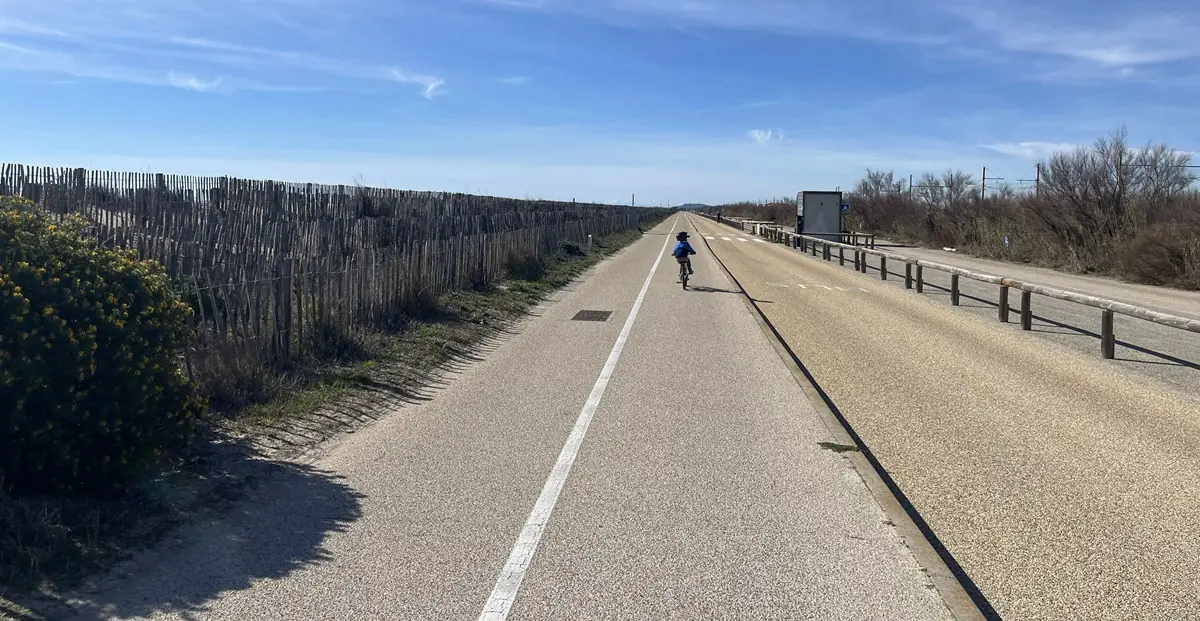 Fahrradstrecke Sète - Marseillan — 4